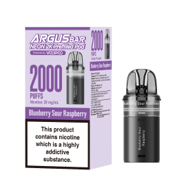 1.Voopoo Argus Bar Neon 2K Pre-filled Pods - Image 3