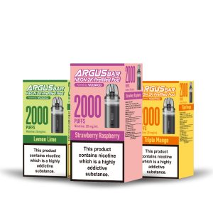 1.Voopoo Argus Bar Neon 2K Pre-filled Pods